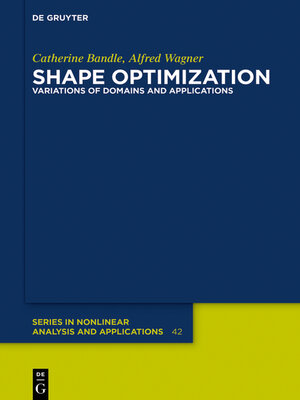 cover image of Shape Optimization